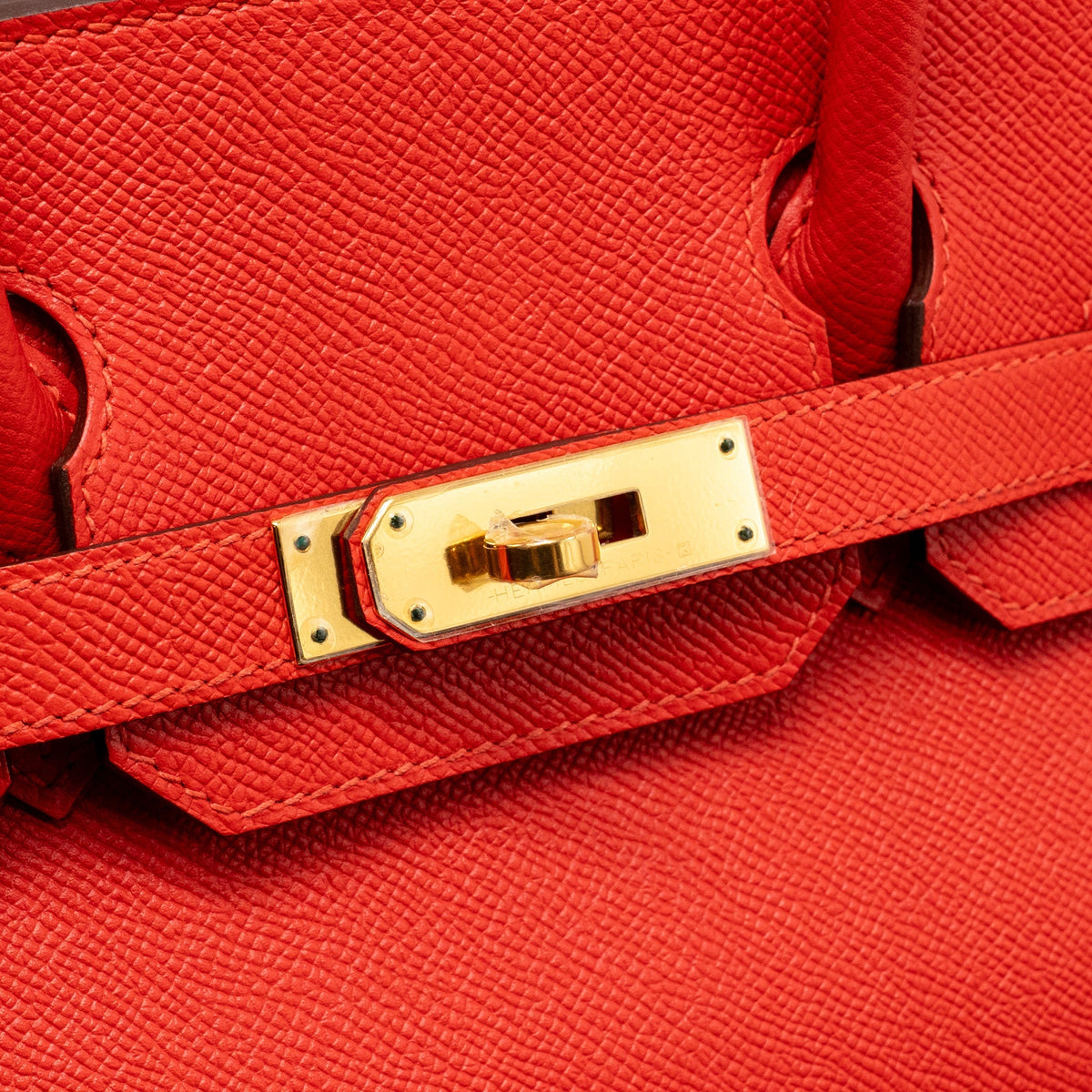 Hermes Birkin 30 Epsom S5 Rouge Tomate GHW