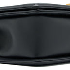 CHANEL MEDIUM BOY BAG LAMBSKIN BLACK BRUSHED GHW