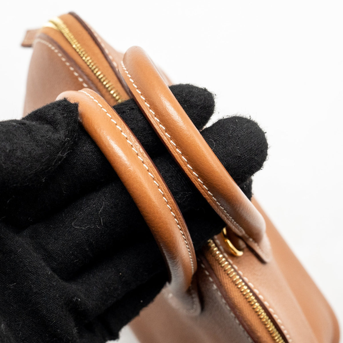 Hermes Mini Bolide Evercolor Gold GHW