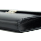 Hermes Clic 16 Wallet box Calfskin black SHW