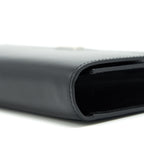 Hermes Clic 16 Wallet box Calfskin black SHW
