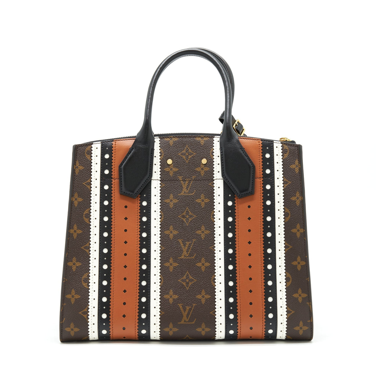 LOUIS VUITTON CITY STEAMER BAG BROWN / MONOGRAM