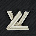 LOUIS VUITTON TWIST WALLET ON CHAIN BLACK SHW EPI LEATHER