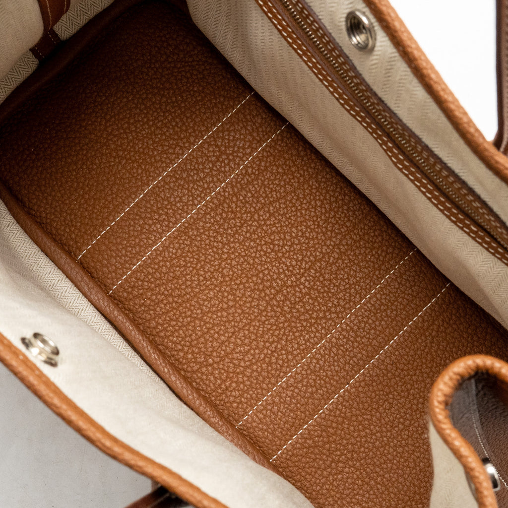 HERMES GARDEN PARTY 30 NEGONDA GOLD SHW