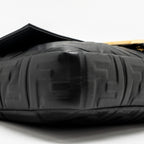FENDI LARGE BAGUETTE BAG NAPPA BLACK GHW