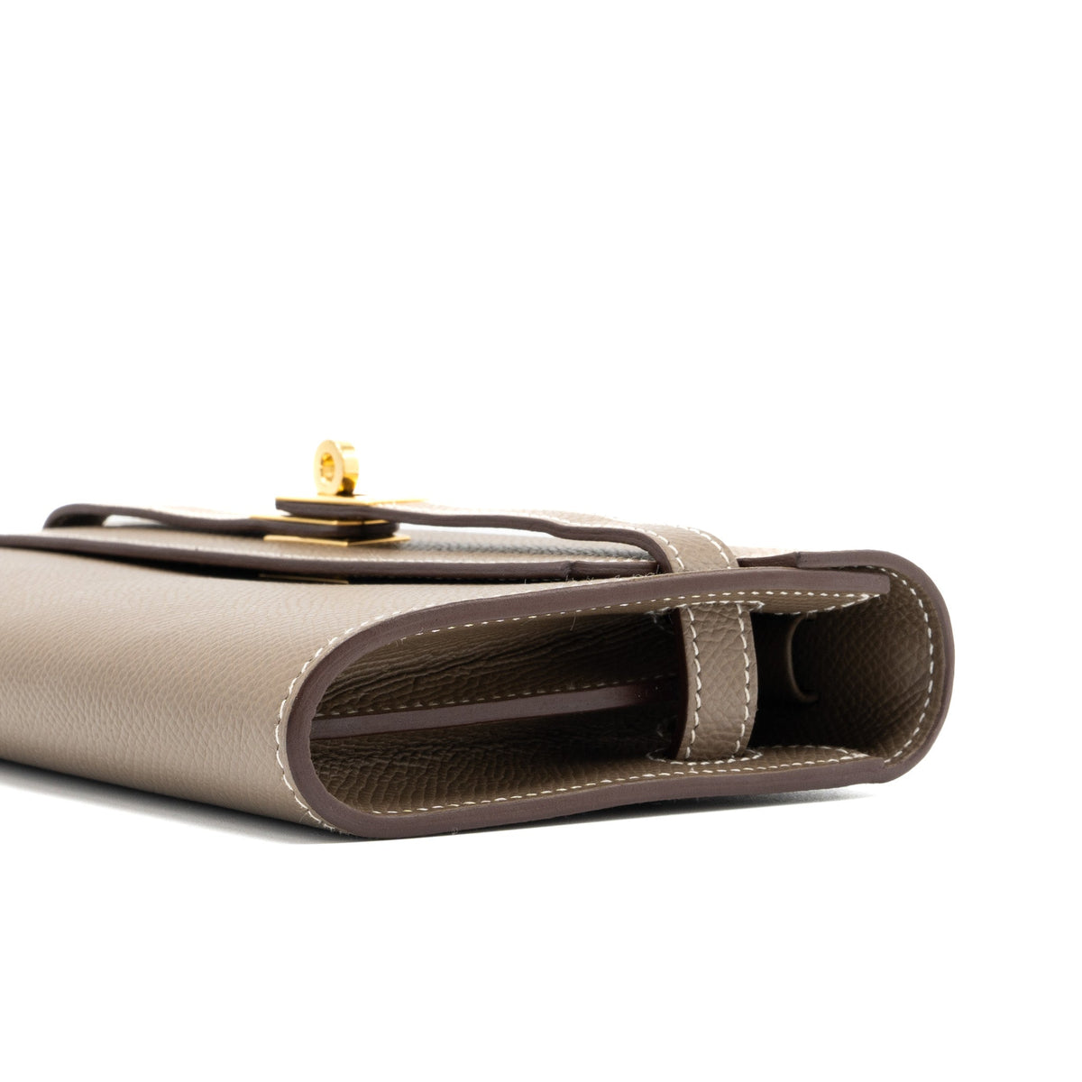 HERMES CLASSIC KELLY TO GO EPSOM ETOUPE GHW