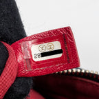 CHANEL SMALL GABRIELLE HOBO BAG AGED CALFSKIN BLACK MULTICOLOURED HARDWARE