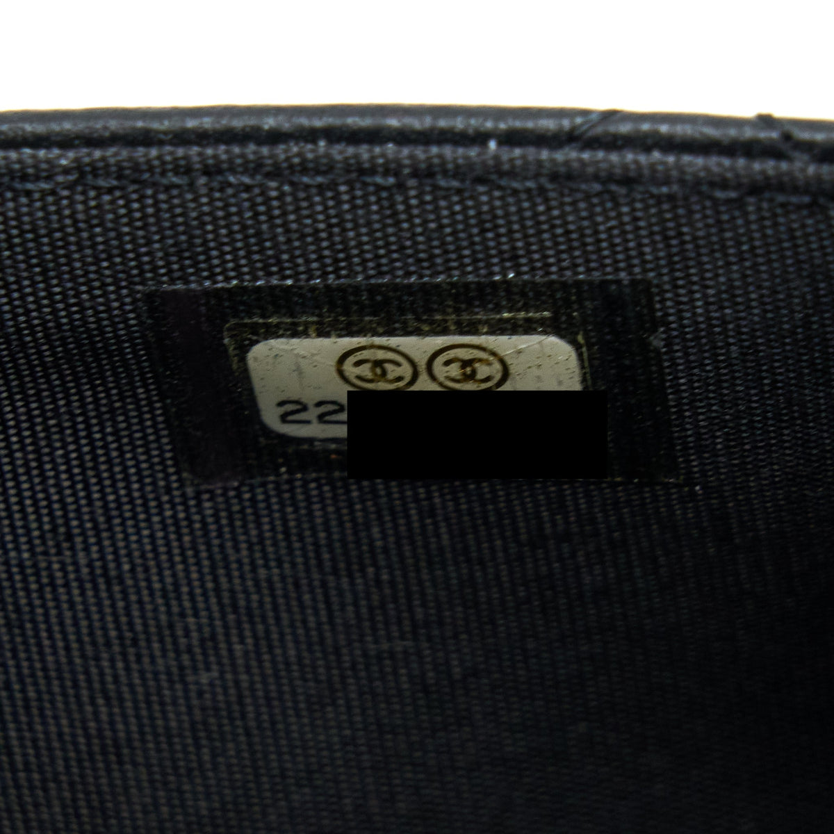 CHANEL TRENDY CC WALLET ON CHAIN LAMBSKIN BLACK GHW