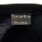 DIOR SMALL LEATHER BOOK TOTE SO BLACK