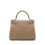 Hermes Kelly 28 Togo leather Etoupe SHW