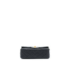 CHANEL PEARL CRUSH MINI RECTANGULAR LAMBSKIN BLACK WITH GHW (MICROCHIP)