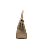 Hermes Kelly 28 Togo leather Etoupe SHW
