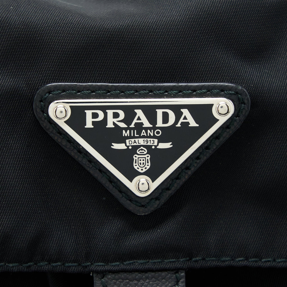 PRADA RE-NYLON BACKPACK BLACK SHW