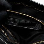 BALENCIAGA CLASSIC CITY BAG LEATHER BLACK GHW
