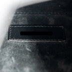 Saint Laurent/YSL Mini Le 5 a 7 Vertical Pouch Smooth Leather Black GHW