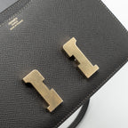 Hermes mini constance epsom graphite LGHW (New Version)