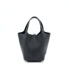 HERMES PICOTIN 18 LOCK BAG CLEMENCE EBENE SHW