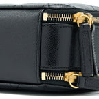 CHANEL 22S TOP HANDLE SMALL VANITY CASE CAVIAR BLACK BRUSHED GHW (MICROCHIP)