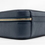 Chanel Medium CC Filigree Vanity Case Caviar Navy GHW