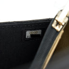 CHANEL 2021 SEASONAL WALLET ON CHAIN BLACK GHW