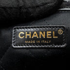 CHANEL 24C 22 BAG CALFSKIN BLACK GHW (MICROCHIP)