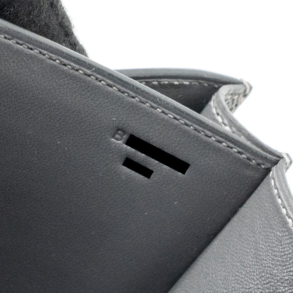 Hermes mini constance epsom graphite LGHW (New Version)
