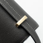 Hermes mini constance epsom graphite LGHW (New Version)