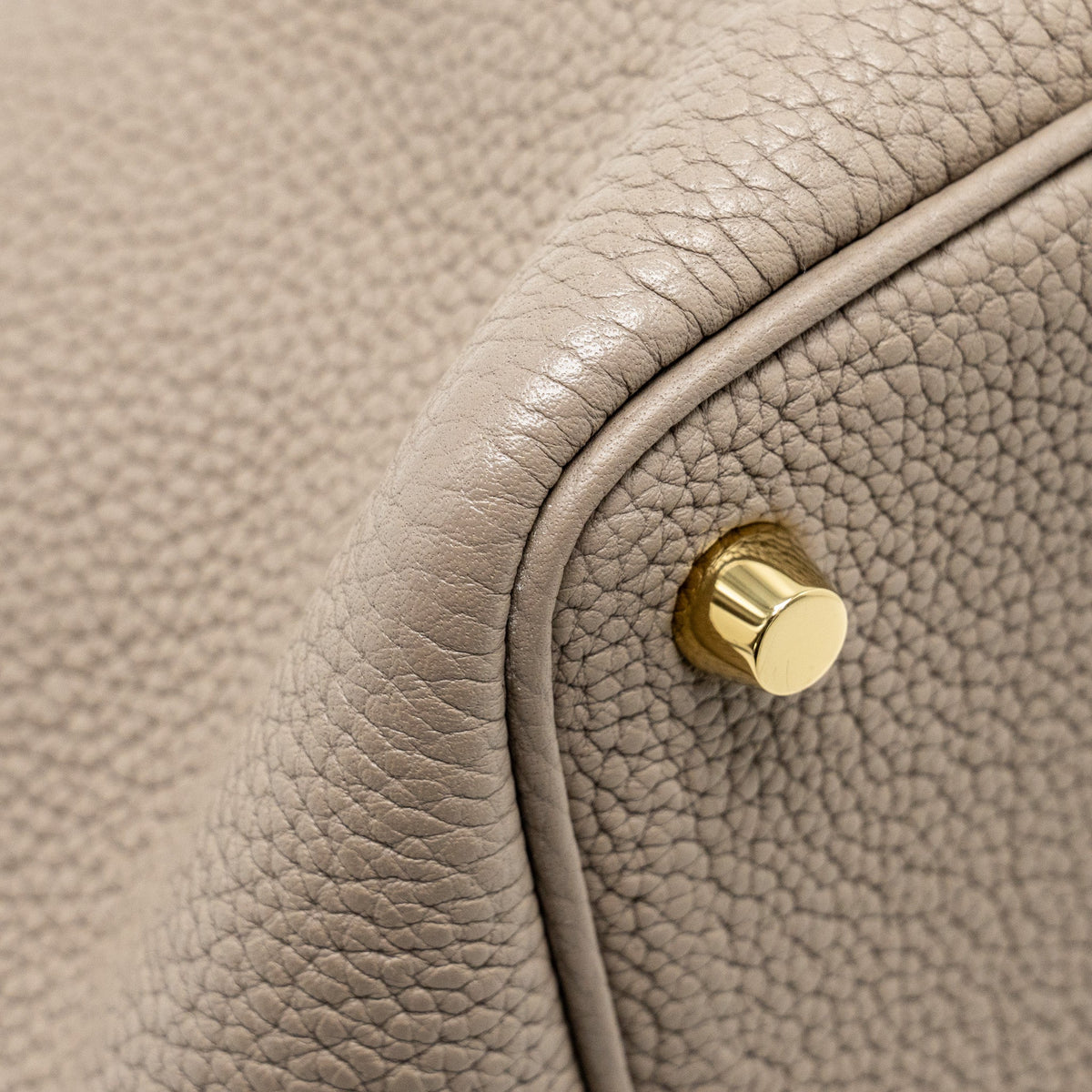 Hermes picotin 18 lock bag Taurillon Maurice gris asphalte GHW