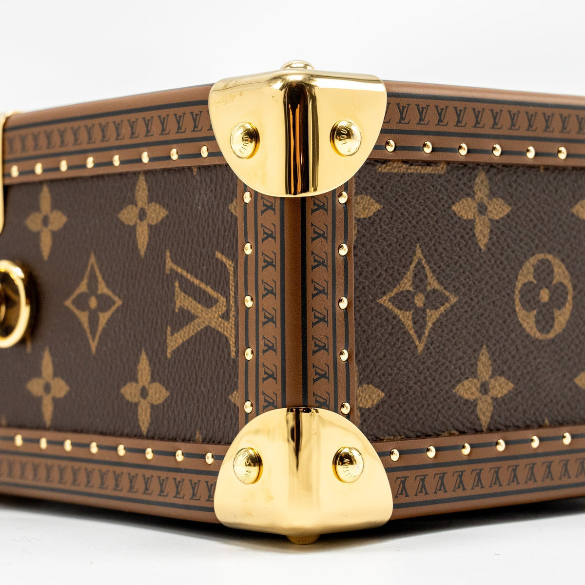 LOUIS VUITTON CAMERA BOX TRUNK MONOGRAM CANVAS/LEATHER GHW