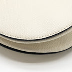 DIOR MEDIUM SADDLE BAG CALFSKIN WHITE GHW