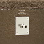 Hermes Kelly 28 Togo leather Etoupe SHW