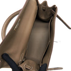 Hermes Kelly 28 Togo leather Etoupe SHW