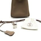 HERMES KELLY 28 TOGO LEATHER ETOUPE SHW