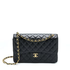 CHANEL CLASSIC JUMBO FLAP BAG CAVIAR BLACK GHW