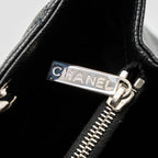 CHANEL GRAND SHOPPING TOTE/GST CAVIAR BLACK SHW