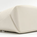 LOEWE SMALL PUZZLE BAG GRAINED CALFSKIN WHITE SHW
