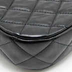 CHANEL 23K SMALL 19 HOBO SHOULDER BAG CALFSKIN BLACK GHW (MICROCHIP)