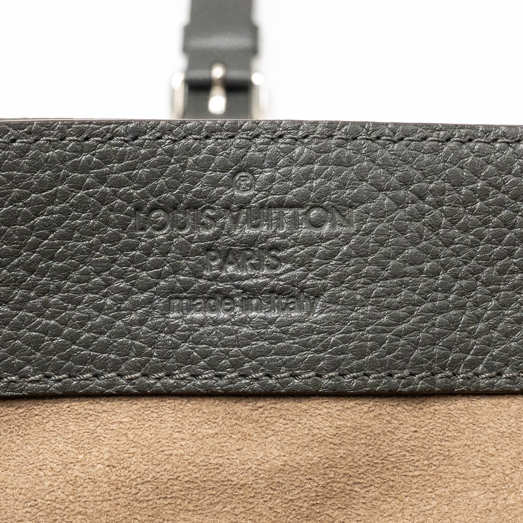 Louis Vuitton Arsene Backpack Taurillon Leather Anthracite SHW