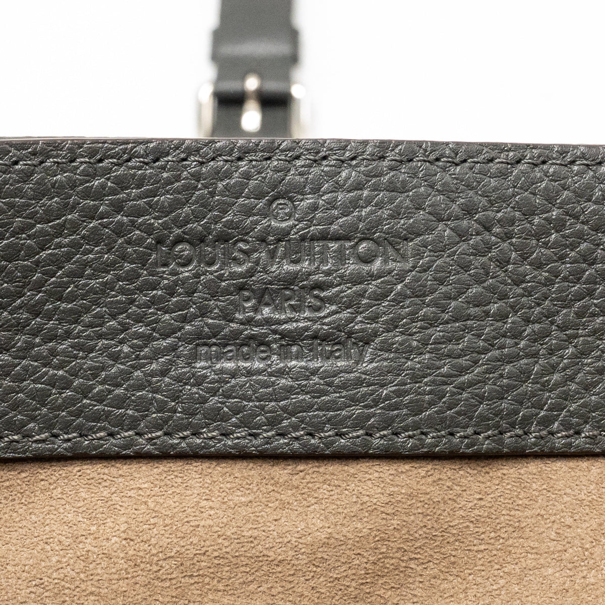 Louis Vuitton Arsene Backpack Taurillon Leather Anthracite SHW