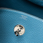 Hermes Lindy 30 Clemence Blue Jeans SHW