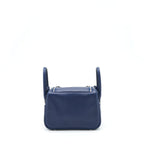 HERMES MINI LINDY SWIFT NAVY/BLEU FRIDA SHW