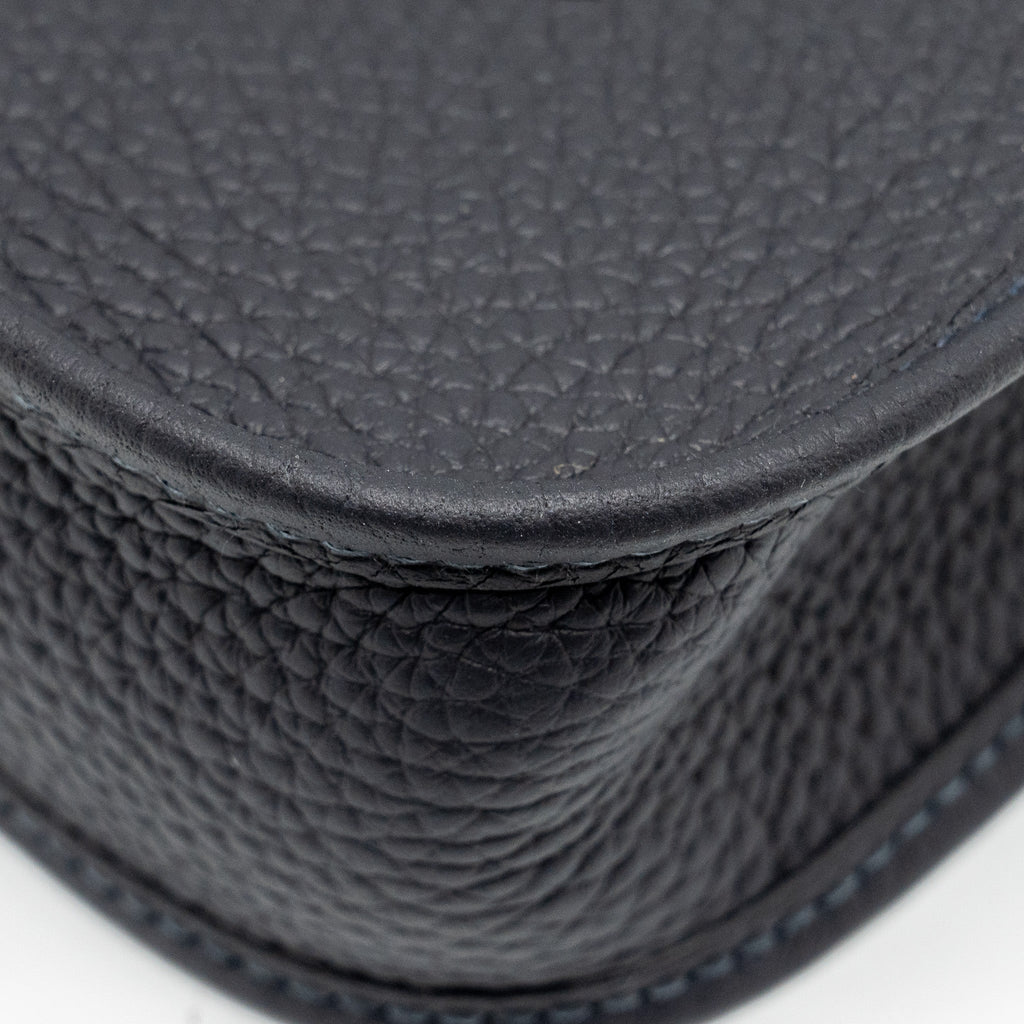 Hermes Mini Evelyne Clemence Caban with Multicolour Strap SHW