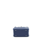 Hermes mini Lindy Swift Navy/Bleu Frida SHW