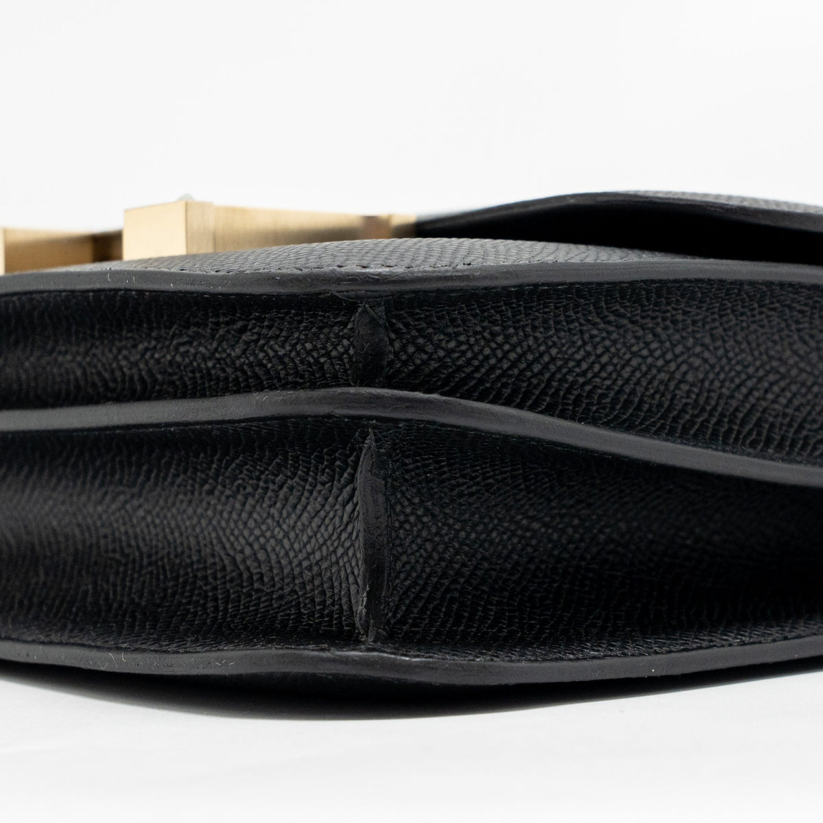 Hermes Mini Constance Epsom Black Brushed GHW