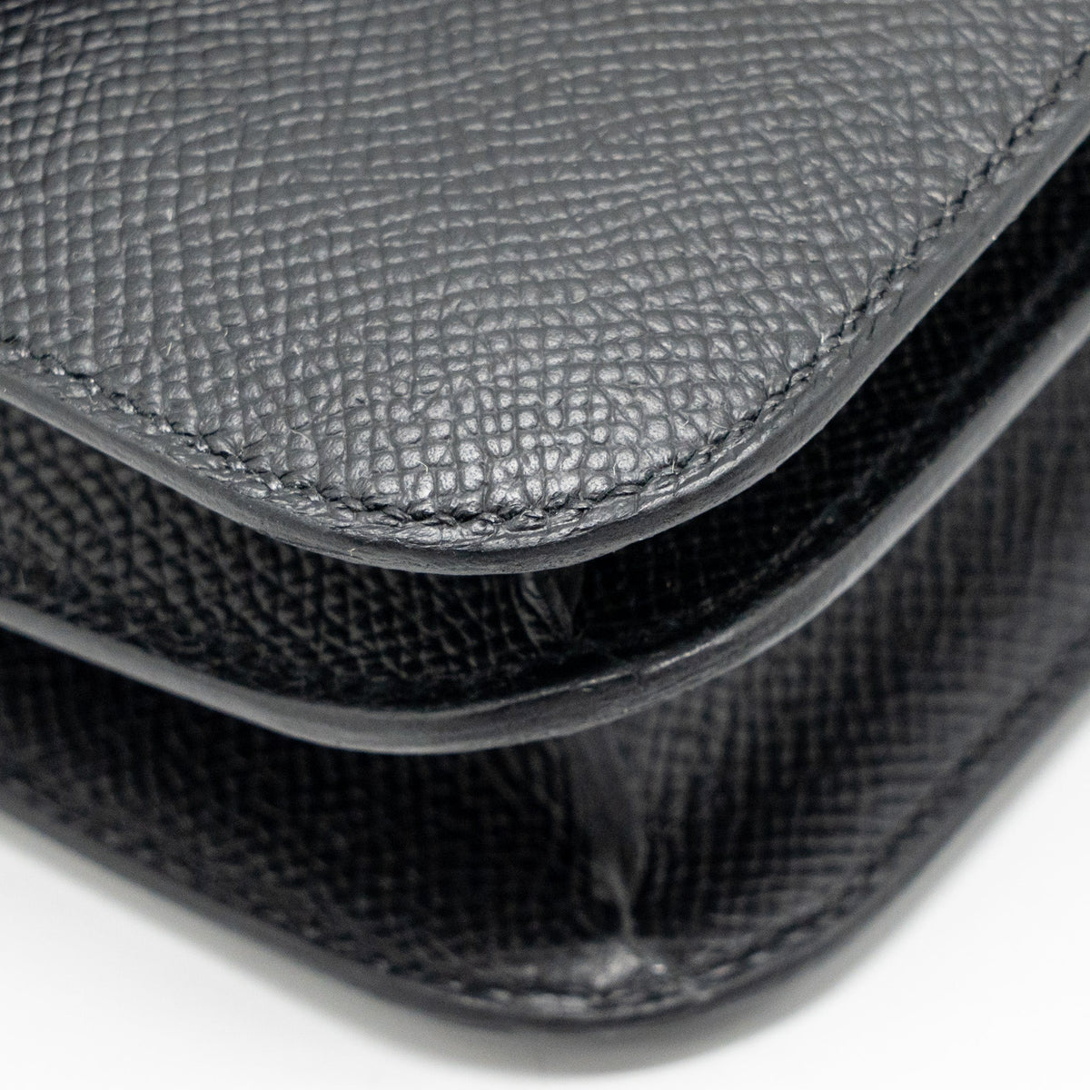 Hermes Mini Constance Epsom Black Brushed GHW