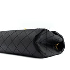CHANEL MINI 2.55 REISSUE FLAP BAG AGED CALFSKIN BLACK GHW (MICROCHIP)