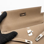 Hermes Kelly 25 Epsom Etoupe SHW