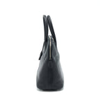 HERMES BOLIDE 31 CLEMENCE LEATHER BLACK WITH SHW