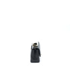 CHANEL MINI RECTANGULAR FLAP BAG LAMBSKIN BLACK LGHW (MICROCHIP)