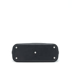 HERMES BOLIDE 31 CLEMENCE LEATHER BLACK WITH SHW